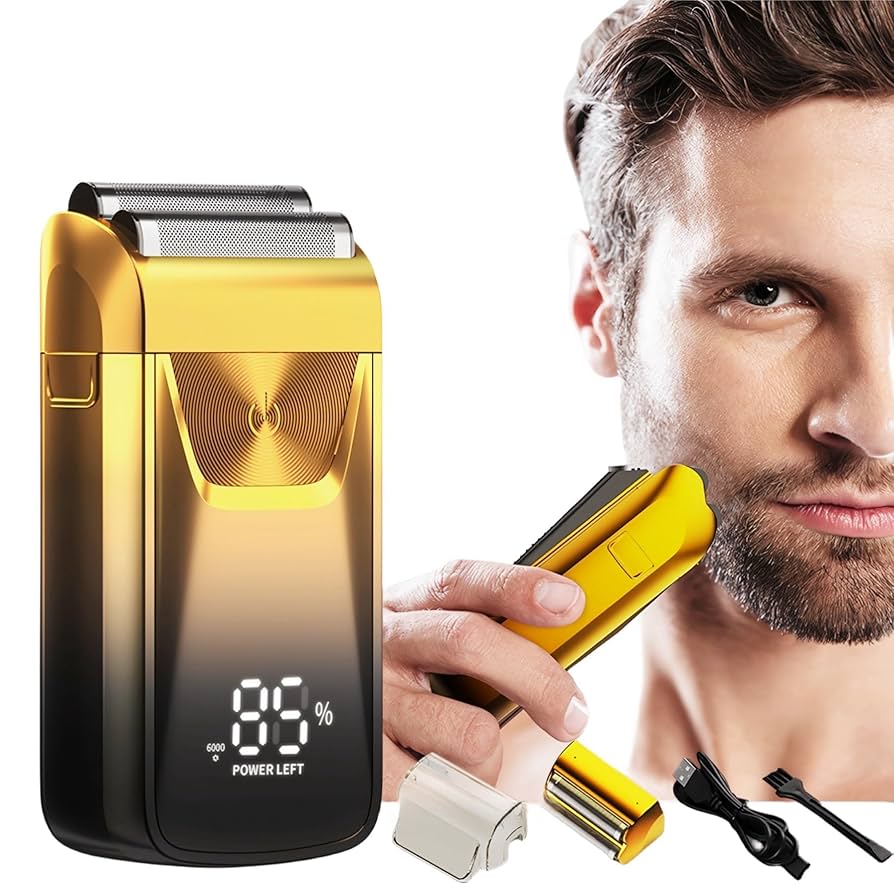 Electric Foil Shaver for Men - Wet Dry Barber Shaver